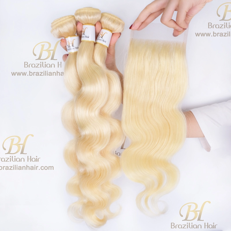 Brazilian hair Blonde Body Wave 3 Bundle Deals