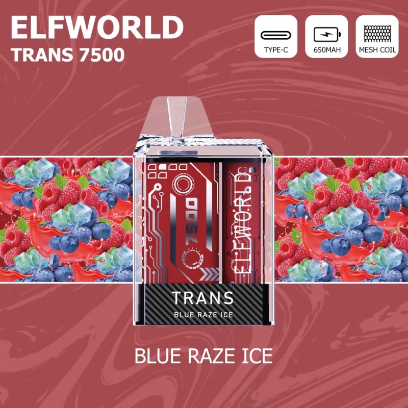 Original Elfworld Trans 9000 Puffs E Cig Factory Vaper Vapers