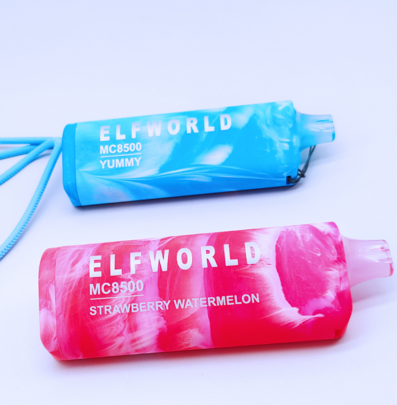 ELFWORLD MC8500 RECHARGEABLE DISPOSABLE VAPE POD DEVICE WHOLESALE (8500 PUFFS)