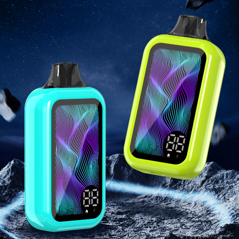 ELFWORLD BK50000 FULL SCREEN VAPE DEVICE WITH BATTERY AND LIQUID DISPLAY WHOLESALE (50000 PUFFS)
