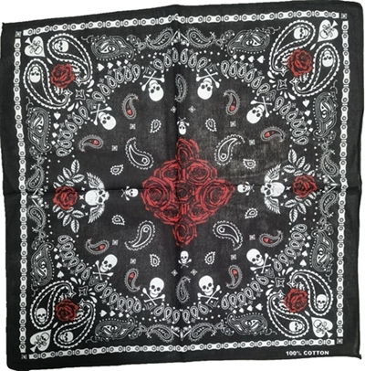 YLhighton cotton bandanas for men square headband