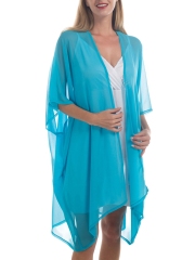 Women’s Beach Kimono  Sheer Chiffon Cover Ups Swimwear Cardigan Summer