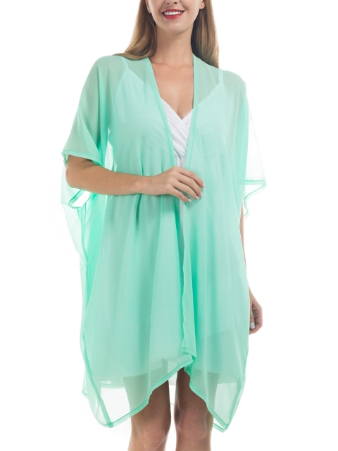 Women's  Kimono Cardigan Casual Chiffon Tops Loose Beach Cover Ups