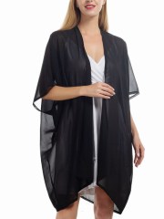 Women’s Beach Kimono  Sheer Chiffon Cover Ups Swimwear Cardigan Summer