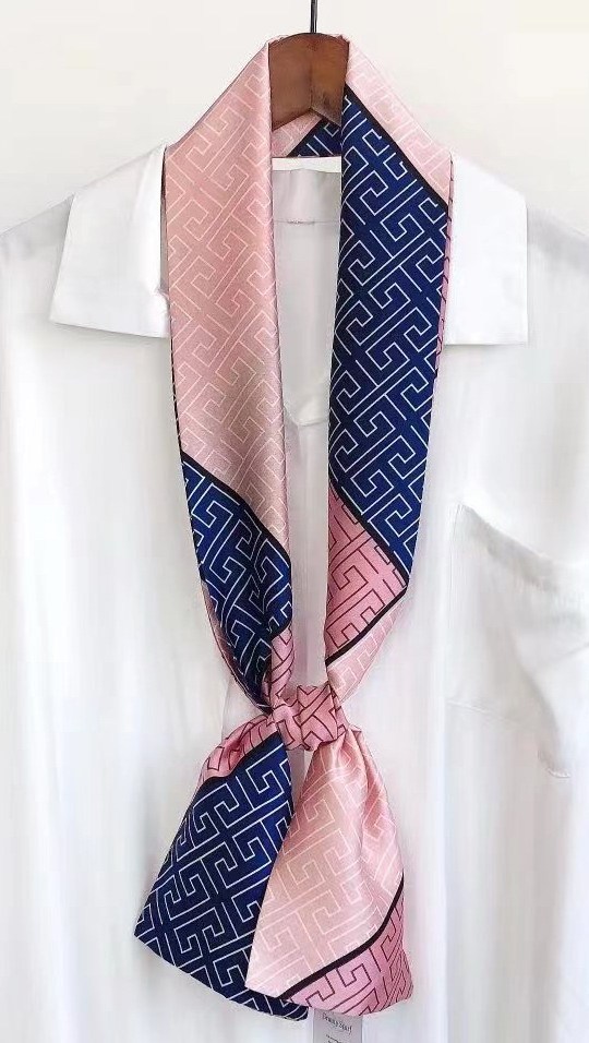 Chic neck tie, Scarf bracelet,Waist band,Handbag Accessory,Wrist band
