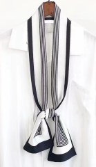 Chic neck tie, Scarf bracelet,Waist band,Handbag Accessory,Wrist band