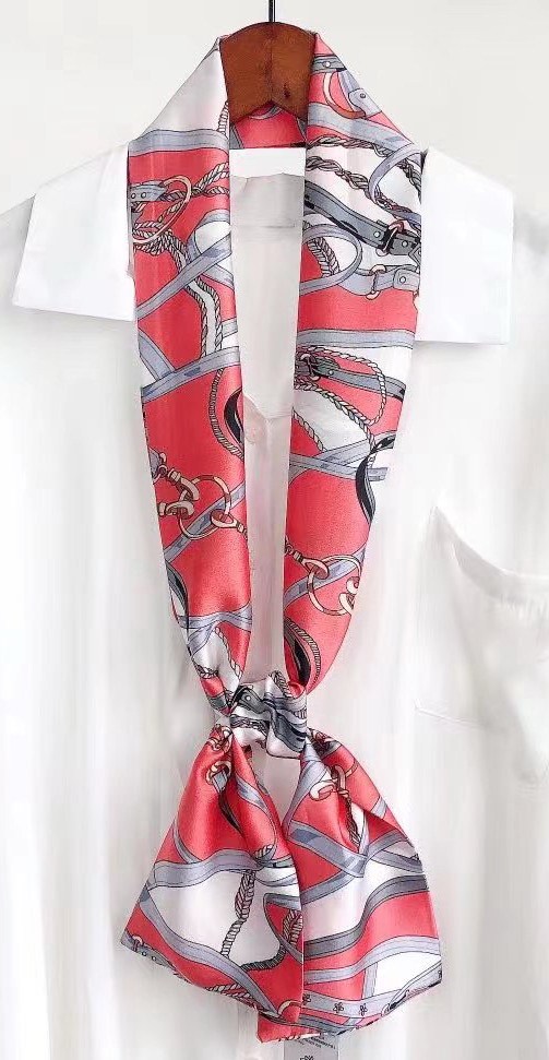 Chic neck tie, Scarf bracelet,Waist band,Handbag Accessory,Wrist band