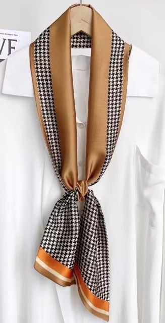 Chic neck tie, Scarf bracelet,Waist band,Handbag Accessory,Wrist band