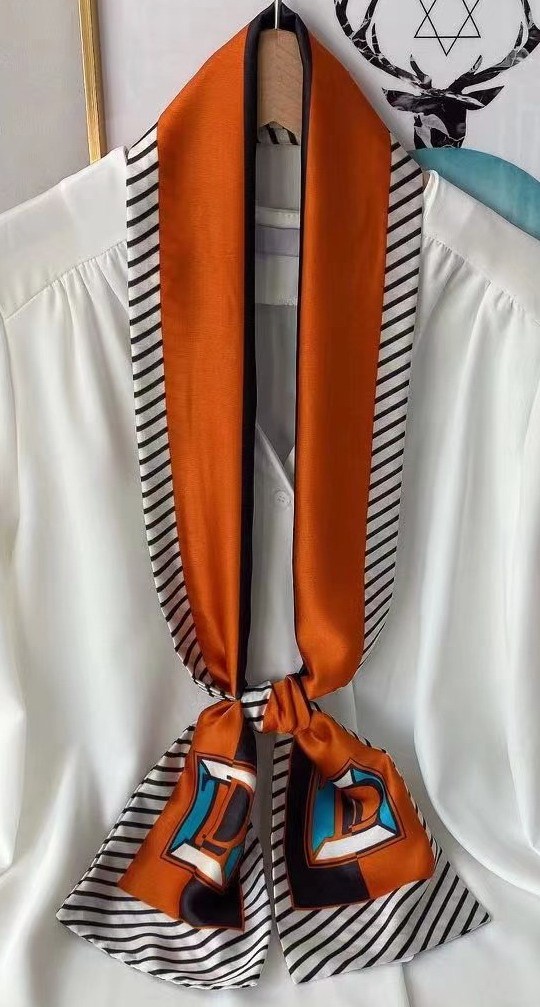 Chic neck tie, Scarf bracelet,Waist band,Handbag Accessory,Wrist band