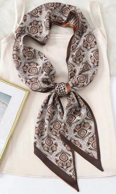 Hair ribbon,light attendant scarf,handband,satin head scarf