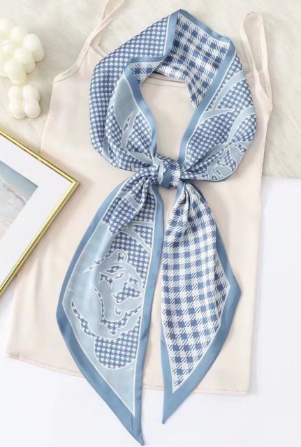 Hair ribbon,light attendant scarf,handband,satin head scarf