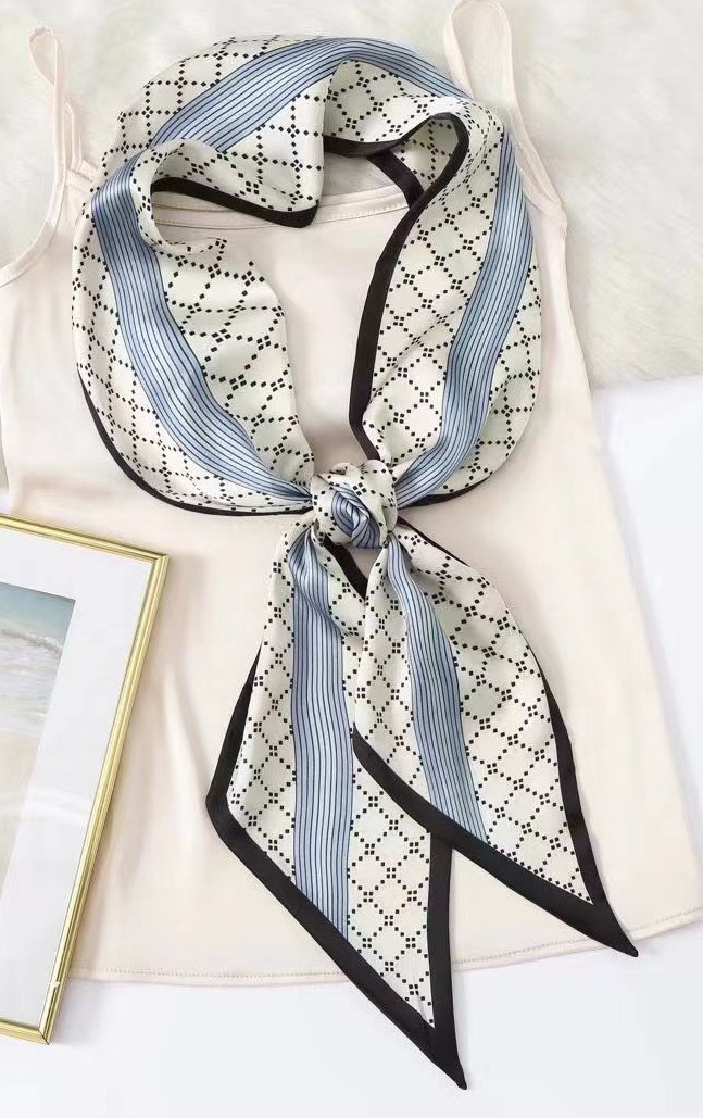 YLhighton Hair ribbon,light attendant scarf,handband,satin head scarf
