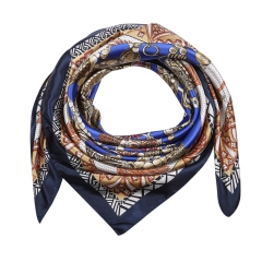 Large Square Satin Headscarf Hair Scarf hijab scarfs for women