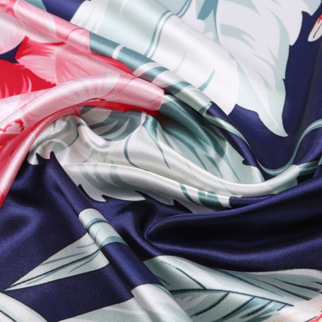 Large Square Satin Headscarf Hair Scarf hijab scarfs for women
