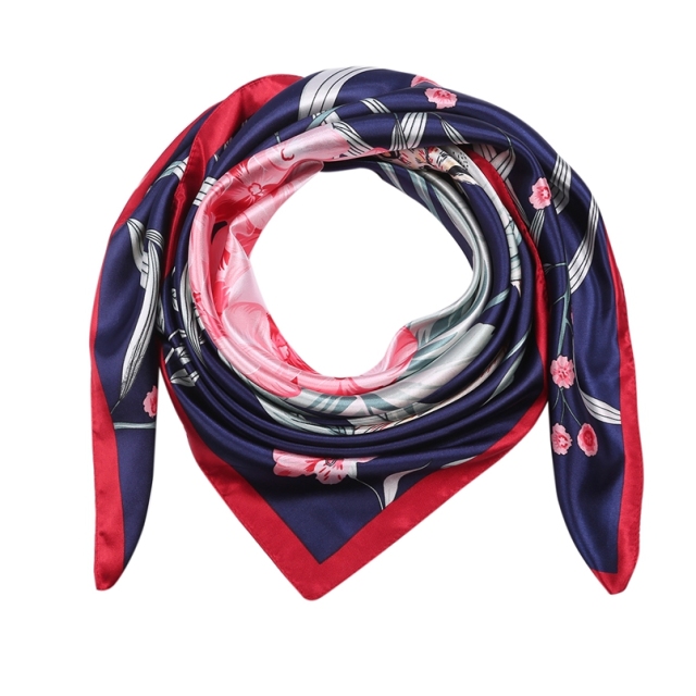 Large Square Satin Headscarf Hair Scarf hijab scarfs for women