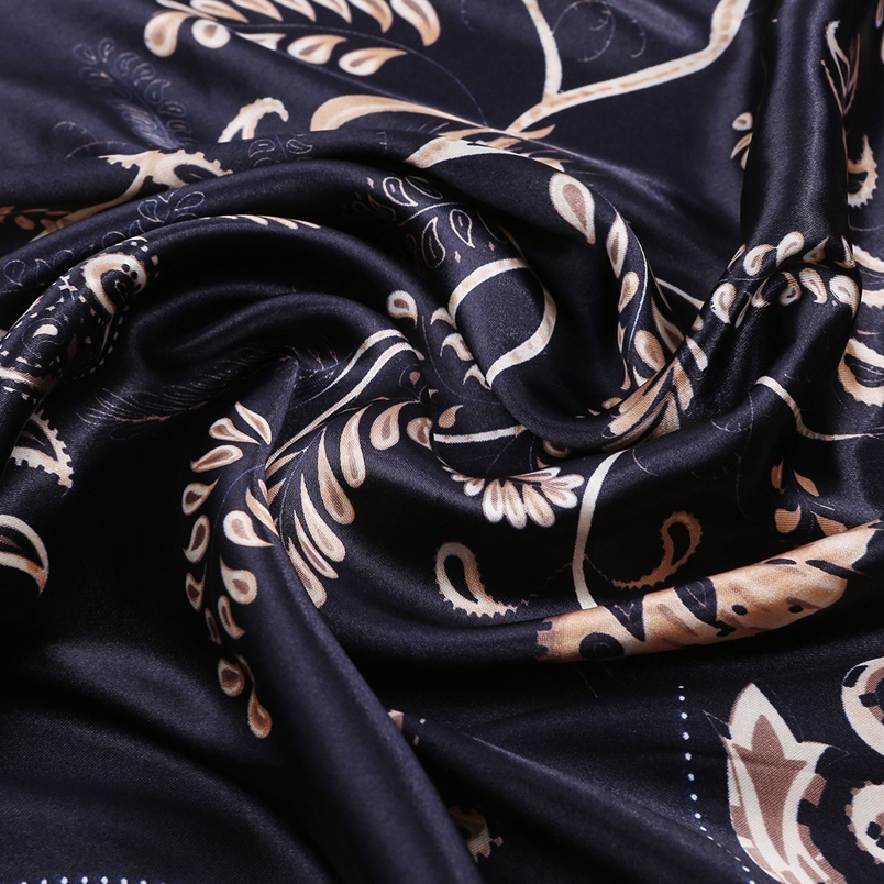 Large Square Satin Headscarf Hair Scarf hijab scarfs for women