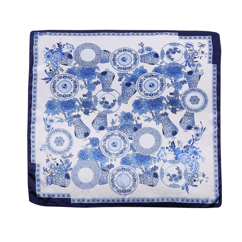 YLhighton Large Square Satin Headscarf Hair Scarf hijab scarfs for women