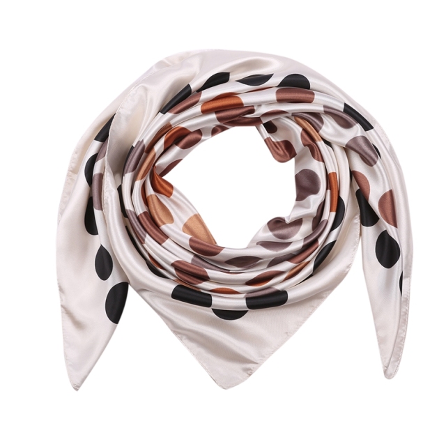 Large Square Satin Headscarf Hair Scarf hijab scarfs for women