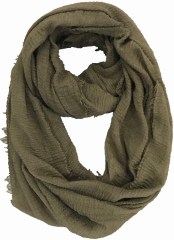 YLhighton lightweight infinity scarf,loop circle-scarf,crinkle hijab