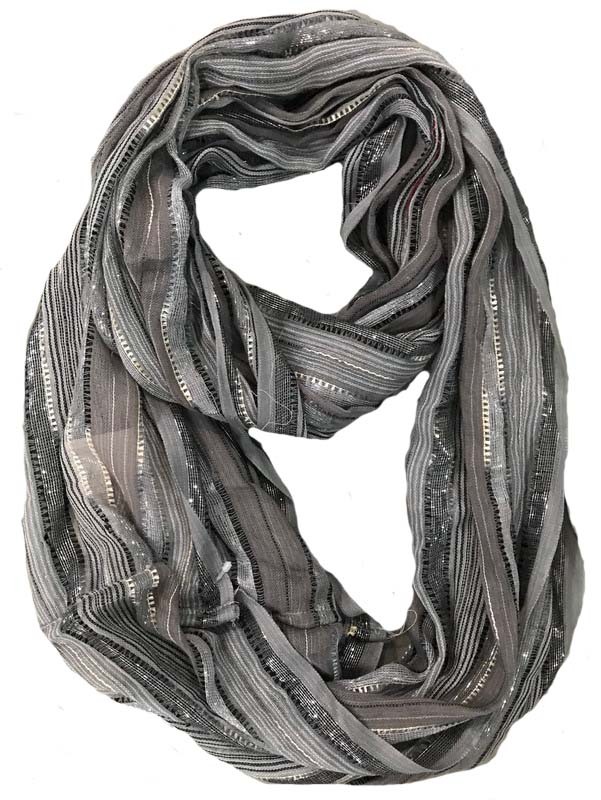 YLhighton Multicolor lightweight infinity scarves,loop circle-scarf