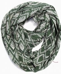 YLhighton Embroidery infinity scarf,loop circle scarf,infinity scarve