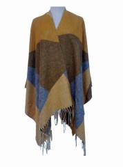 YLhighton Women's Open Front Poncho Cape Wrap Topper Cardigan Shawls