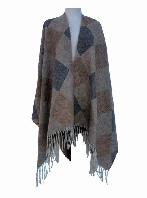 YLhighton Women's Open Front Poncho Cape Wrap Topper Cardigan Shawls