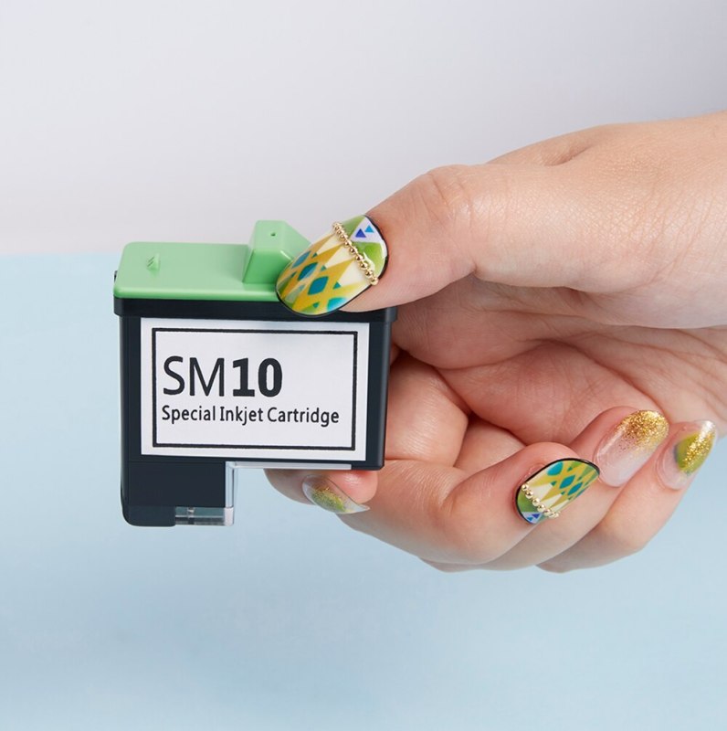 SM10 Ink Cartridge Repleacement for O'2NAILS Nail Printer V11 and X11, X11Plus, X12, X12.5, V12