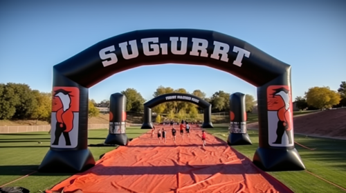 Custom Printed Eco-Air Tube Rectangular Inflatable Arch