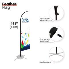 Custom Print Feather Flag / Teardrop Flag