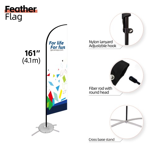 Custom Print Feather Flag / Teardrop Flag