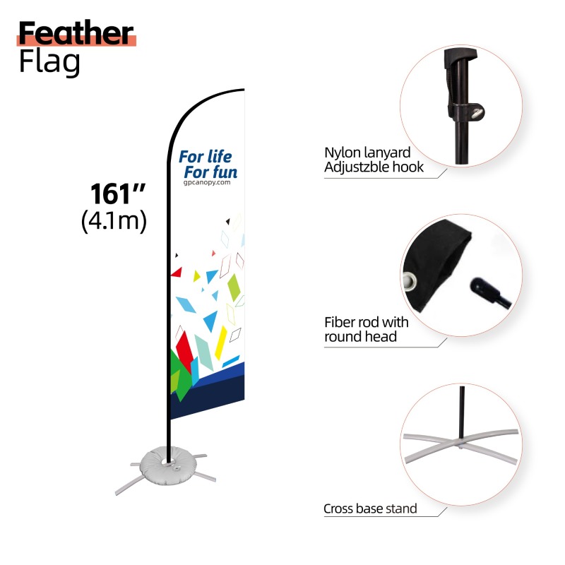Custom Print Feather Flag / Teardrop Flag