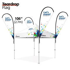 Custom Print Feather Flag / Teardrop Flag