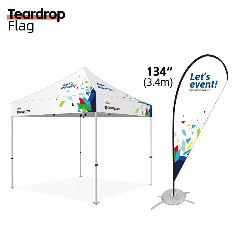 Custom Print Feather Flag / Teardrop Flag