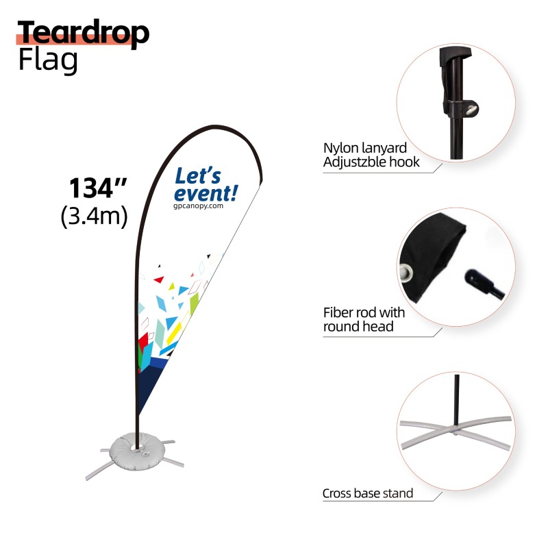 Custom Print Feather Flag / Teardrop Flag