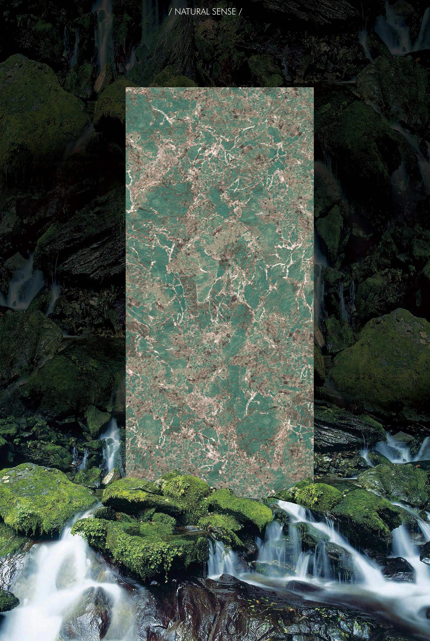 Amazon Green sintered stone