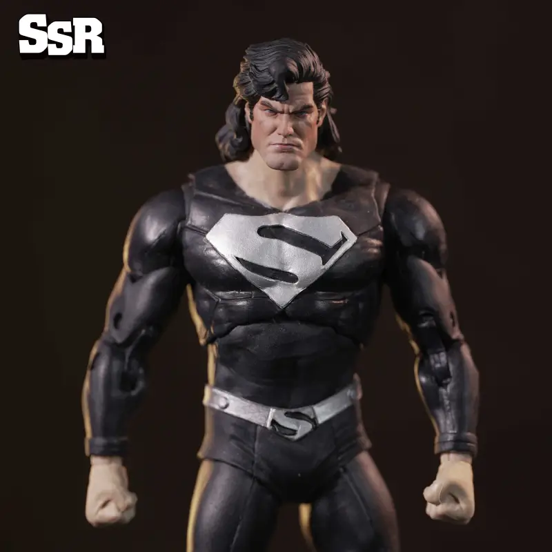 black superman head