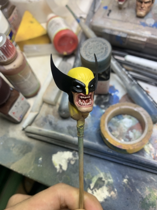 Wolverine Angry 1/12th Headsculpt
