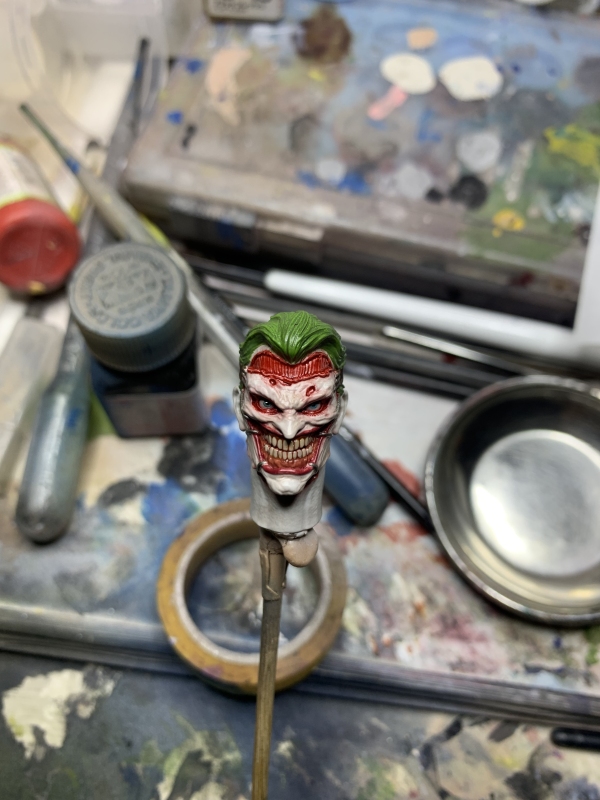 N52 Death of Family The Joker 1/12th Headsculpt