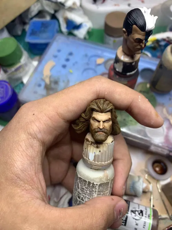 Aquaman 1/12th Headsculpt
