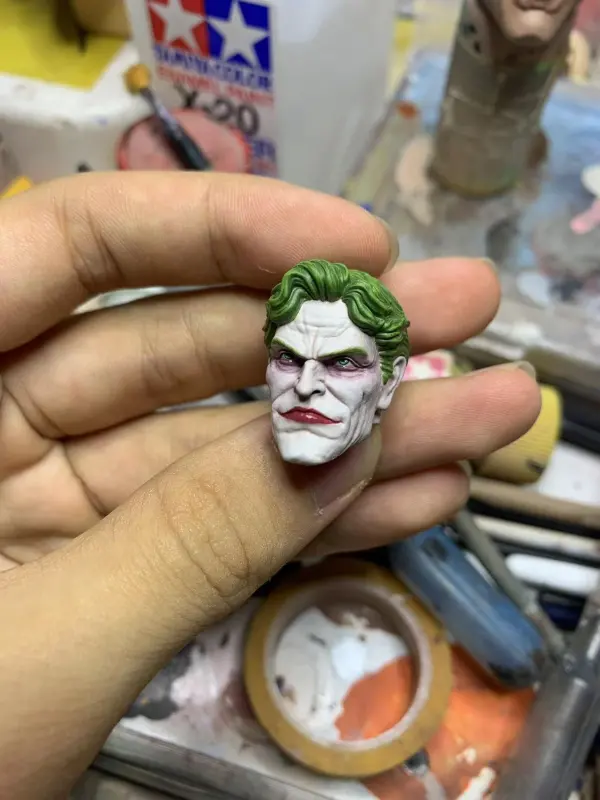 TDKR The Joker 1/12th Headsculpt