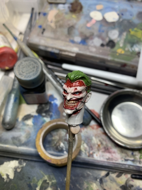 N52 Death of Family The Joker 1/12th Headsculpt