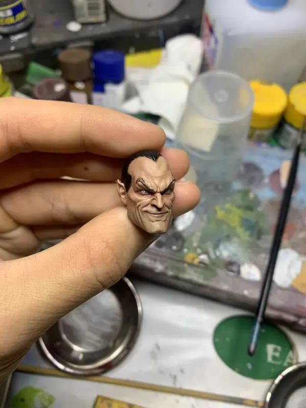 Black Adam 1/12th Headsculpt