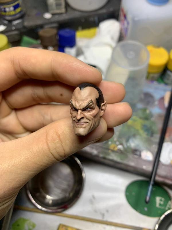 Black Adam 1/12th Headsculpt