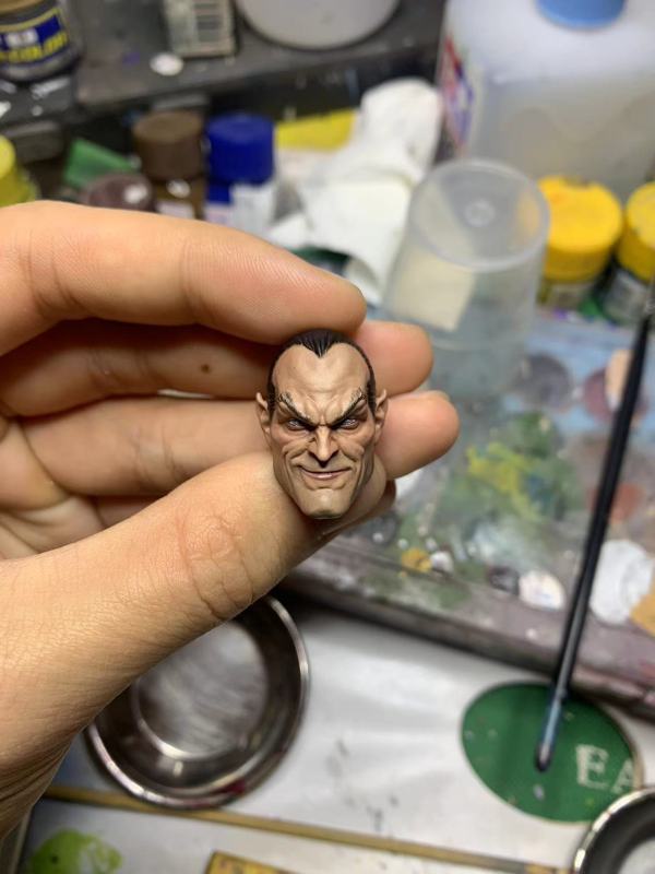 Black Adam 1/12th Headsculpt