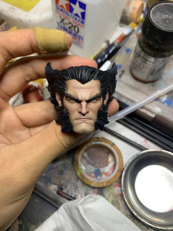 Wolverine Logan 1/6th Headsculpt