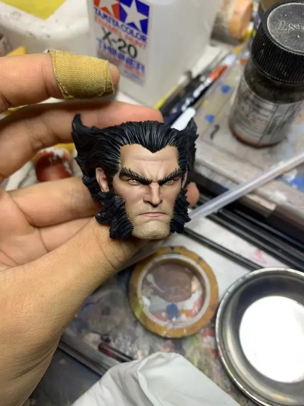 Wolverine Logan 1/6th Headsculpt