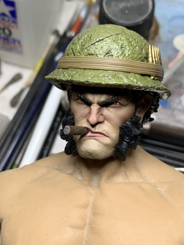 Wolverine Logan WWII 1/6th Headsculpt