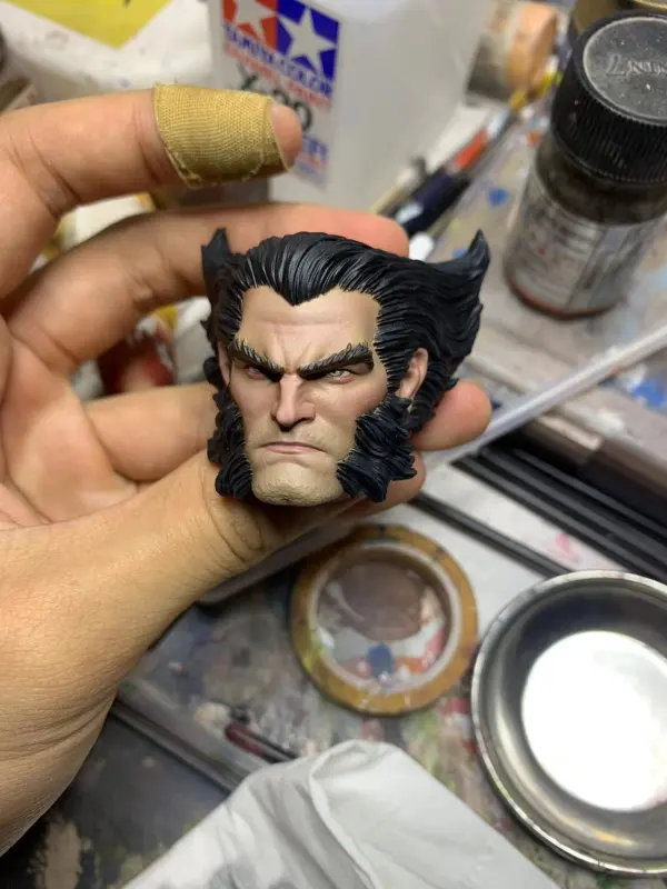 Wolverine Logan 1/6th Headsculpt