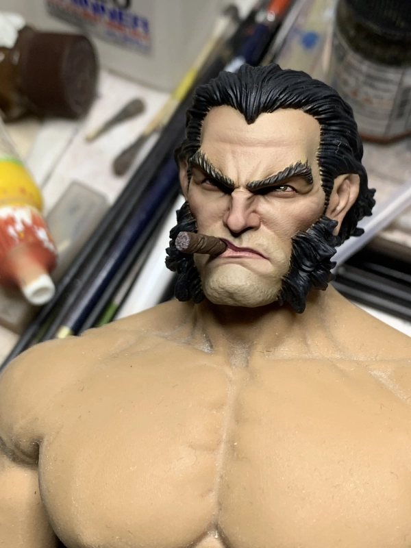 Wolverine Logan WWII 1/6th Headsculpt